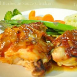 Baked Barbecue Sauce Chicken recipe