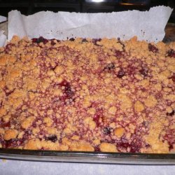 Blackberry Crunch Bars recipe