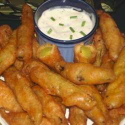 Fried Dill Pickles recipe