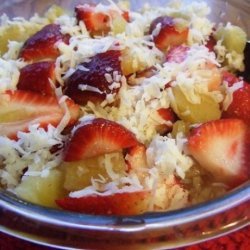 Strawberry Coconut Salad recipe
