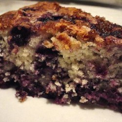 Huckleberry ( or Blueberry) Coffee Cake recipe