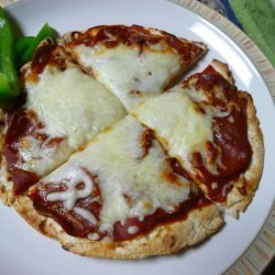 Easy Pita Bread Pizza recipe