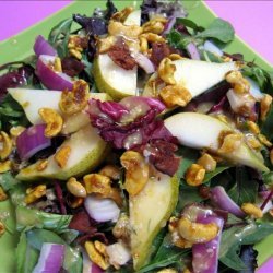 Spinach Pear Salad from Restaurateur, Tom Douglas recipe
