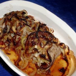 Pork Loin With Caramelized Onions recipe