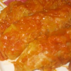 Kittencal's Cabbage Rolls With Tomato Sauce recipe