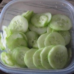 Simple Cucumbers recipe