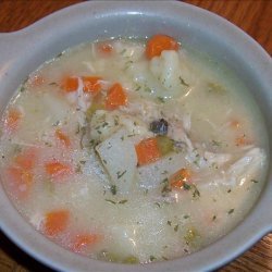 Grandma's Chicken 'n' Dumpling Soup recipe