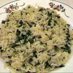 Green Rice recipe