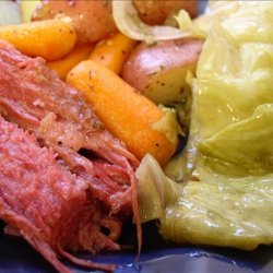 Slow Cooker Corned Beef and Cabbage recipe