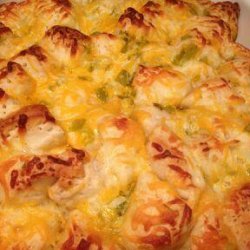Green Chile Cheese Pull-Apart Bread recipe