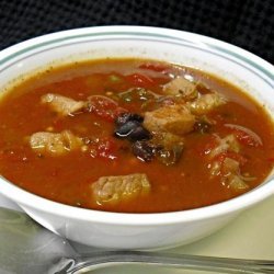 Spicy Pork and Black Bean Chili recipe