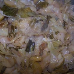 Green Cabbage and Apple Sauté recipe