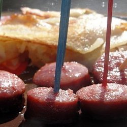 Glazed Kielbasa Bites recipe