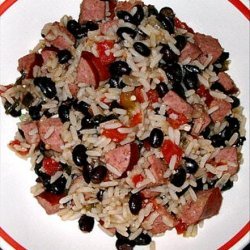 Black Beans, Sausage and Rice recipe