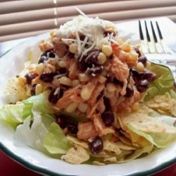 Leftover Chicken Santa Fe Salad recipe