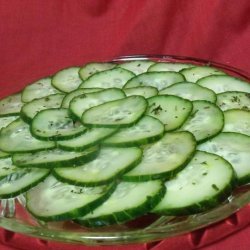 Swedish Cucumber Salad - Pressgurka recipe