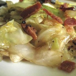 Kittencal's Fried Cabbage With Bacon recipe