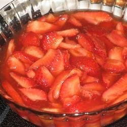 Strawberries in Spiced Syrup recipe