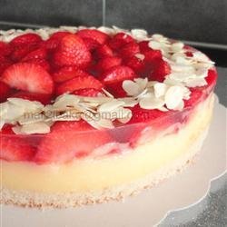 Triple Strawberry Cake recipe
