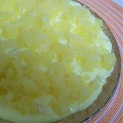 Crushed Pineapple Sour Cream Pie recipe
