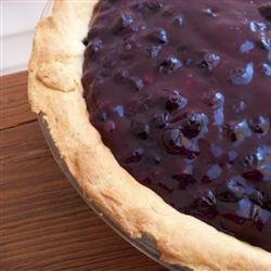 Topless Blueberry Pie recipe