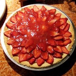 Strawberry Cheese Pie recipe