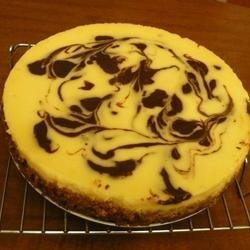 Orange Chocolate Swirl Cheesecake recipe