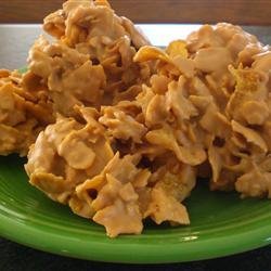 Frosted Corn Flake Cereal Clusters recipe
