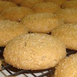 Spice Cookies with Crystallized Ginger recipe