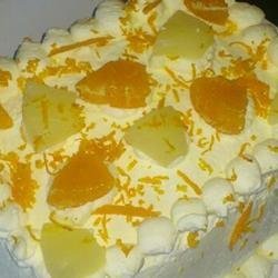 Orange Cream Cake III recipe