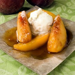 Tipsy Peaches recipe