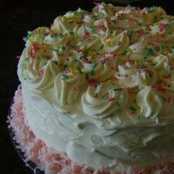 White Mountain Cake recipe