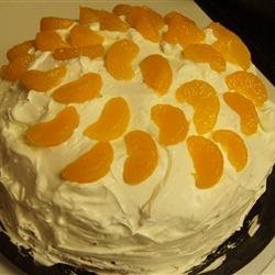Orange Cream Cake IV recipe