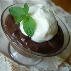 Chocolate Almond Pudding recipe