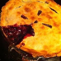 Deluxe Blackberry Pie recipe