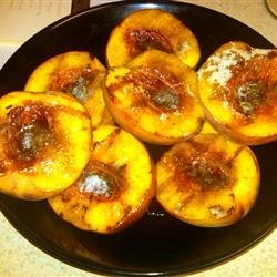 Sweet Grilled Peaches recipe