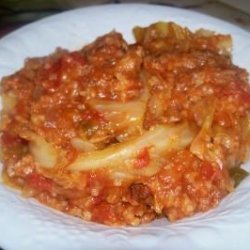 Slow Cooker Cabbage Roll Casserole recipe