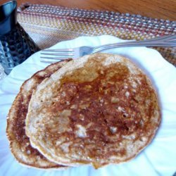 Applesauce Oat Pancakes recipe
