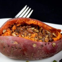 Baked Sweet Potatoes With Brown Sugar-Pecan Butter recipe