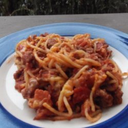 Smokehouse Spaghetti recipe
