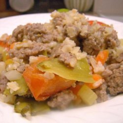 Ground Turkey & Rice recipe
