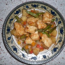Sweet and Sour Chicken (or Pork) recipe