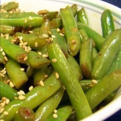 Wok or Skillet Asian-Style Fresh Green Beans recipe
