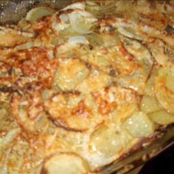 Easy Parmesan Potato Rounds recipe