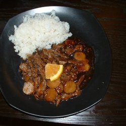 Szechuan Crispy Orange Beef recipe