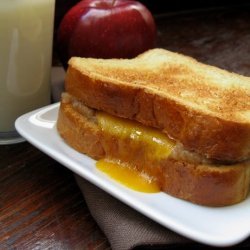 Grilled Cheddar and Apple Butter Sandwich recipe