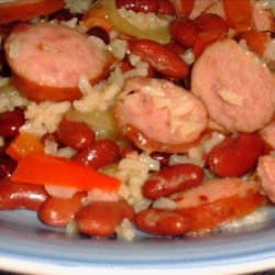Easy Red Beans & Rice With Sausage recipe
