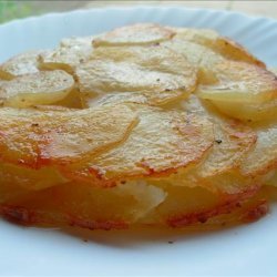 Classic Pommes Anna - Simple French Gratin Potato Cake recipe
