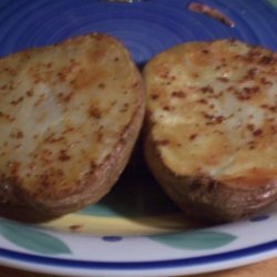 Quick and Easy Skillet Potato Halves recipe