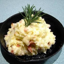 Mashed Potatoes With Prosciutto and Parmesan Cheese recipe